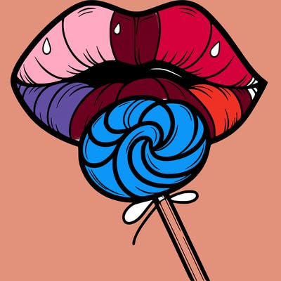 lollipop lips