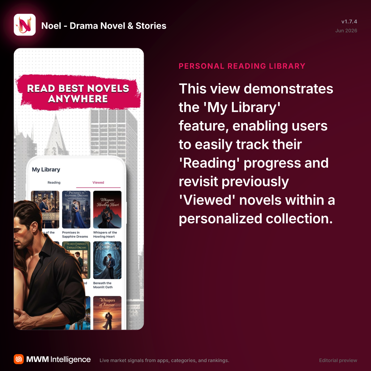 Noel - Drama Novel & Stories - Books App | MWM