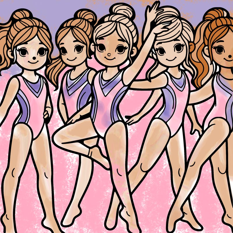gymnastics girls