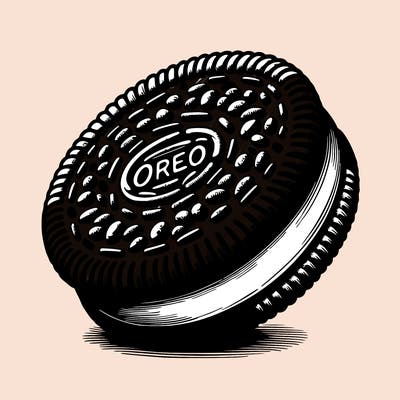 realistic oreo