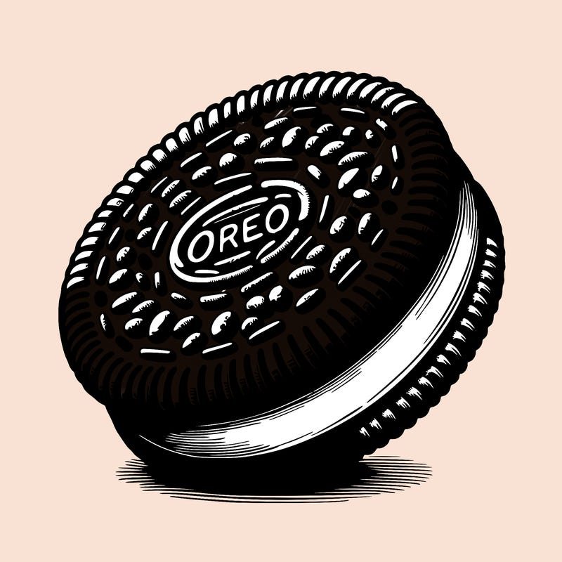 realistic oreo