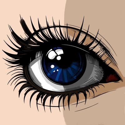 realistic eye