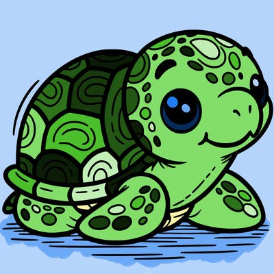a turtle