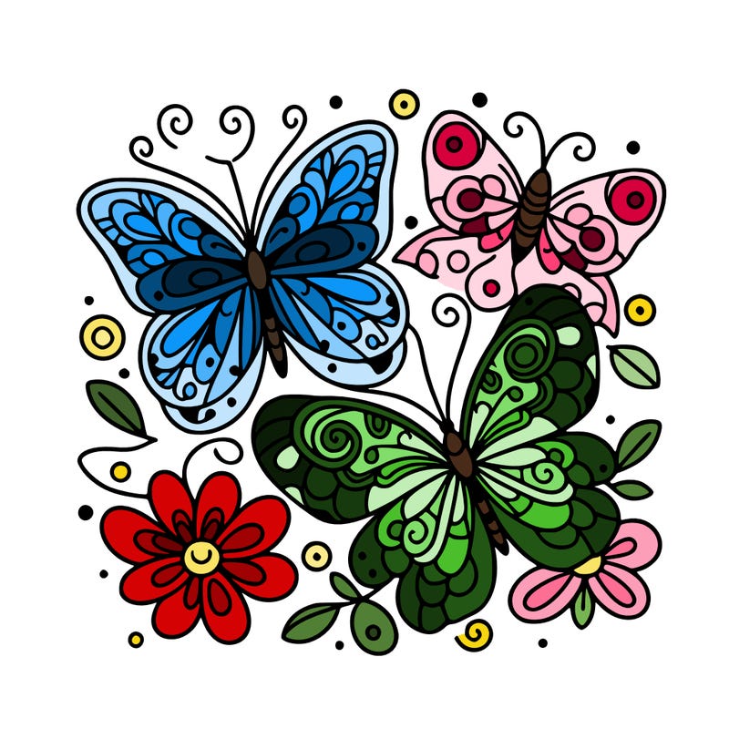 butterflies