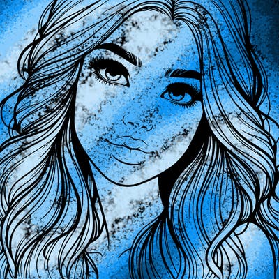 beautiful realistic girl