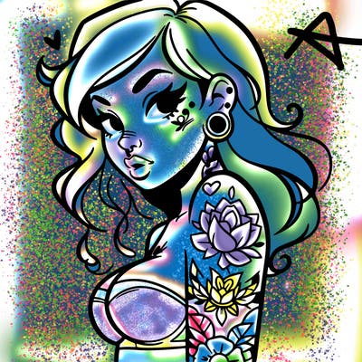tattoo girl