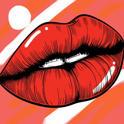 realistic lips