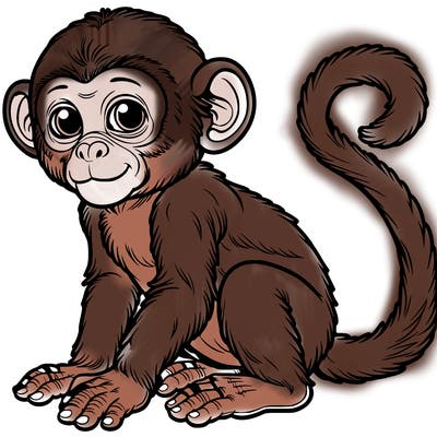 realistic monkey