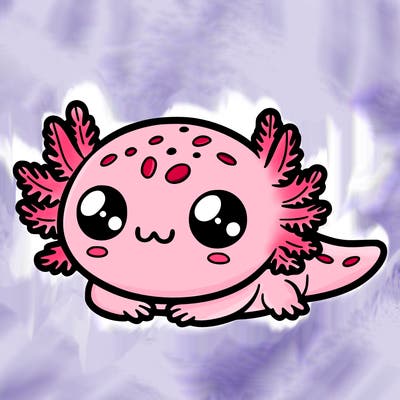 cute axolotl