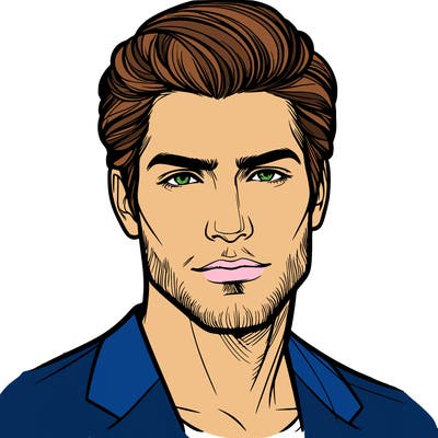 handsome man