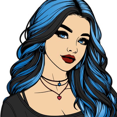 detailed realistic girl