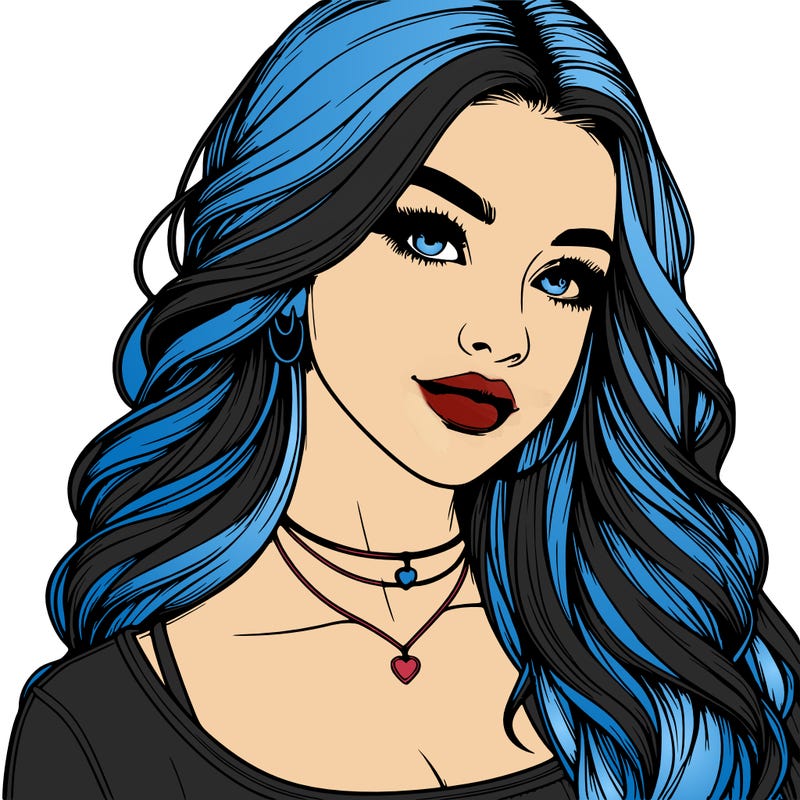 detailed realistic girl