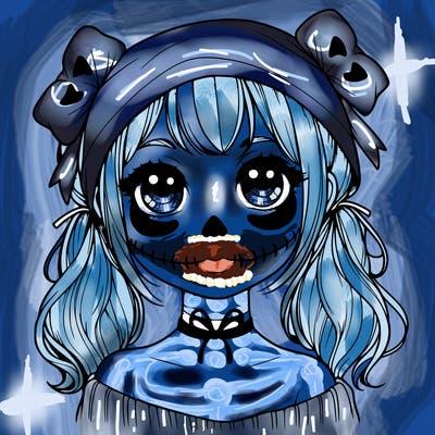 realistic girl halloween