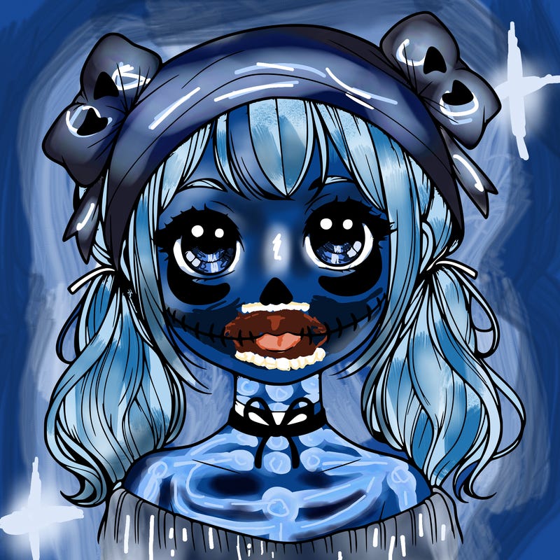 realistic girl halloween