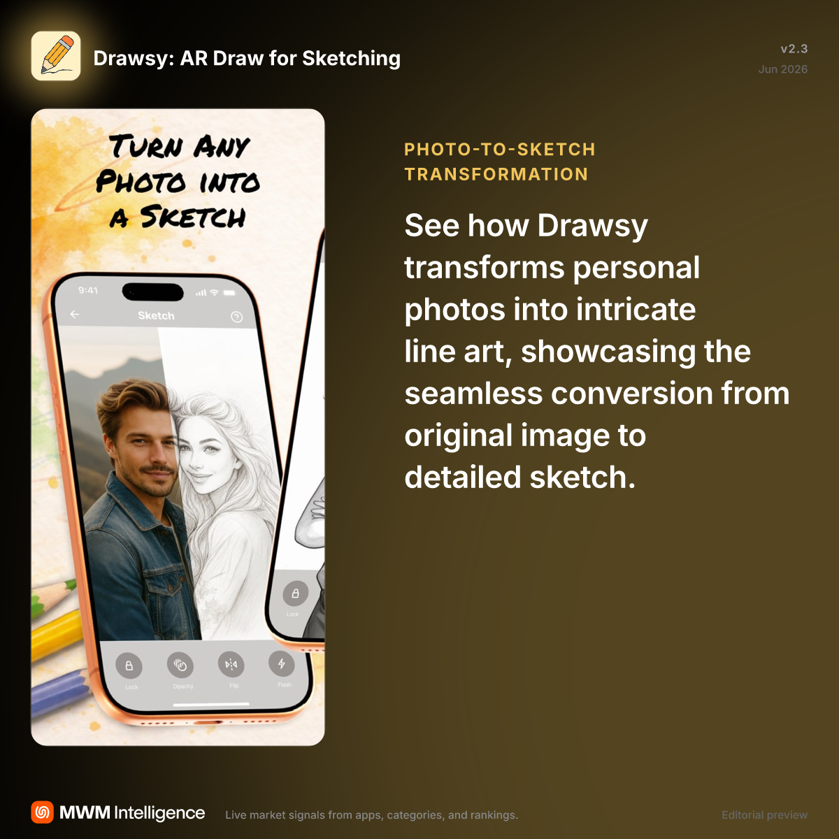 Drawsy: AR Draw for Sketching - Entertainment App | MWM