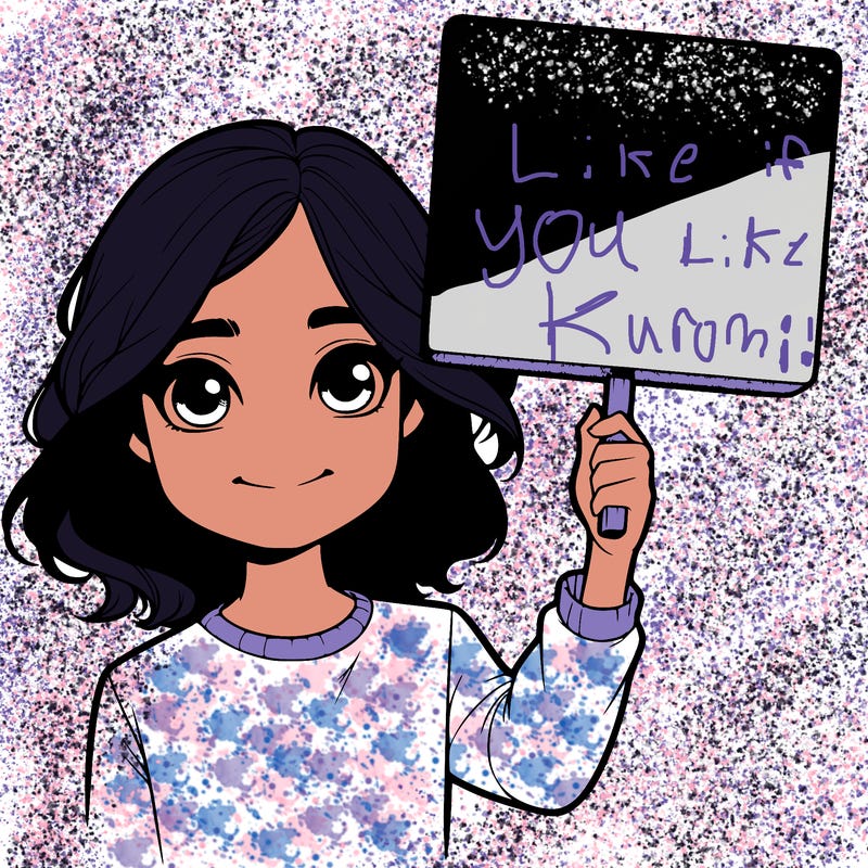 realistic girl holding up a sign
