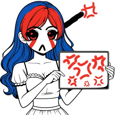 realistic pretty girl holding blank sign