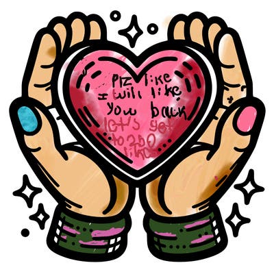 heart sighn with hands