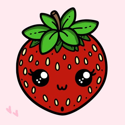 cute strawberry