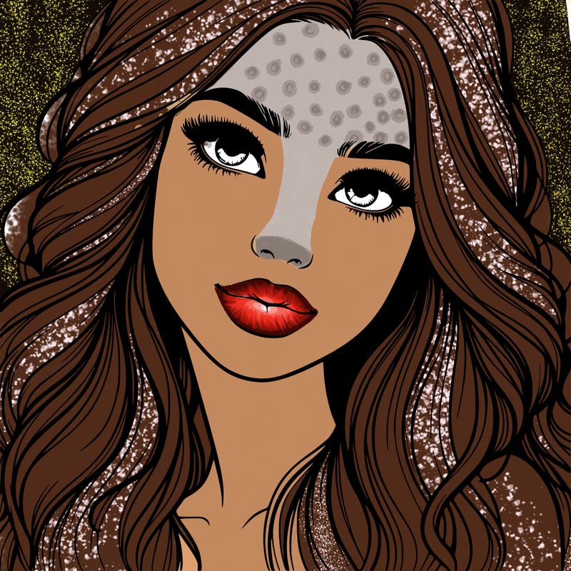 beautiful realistic girl