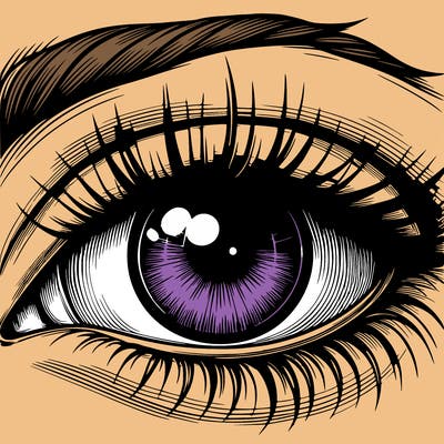 realistic eye