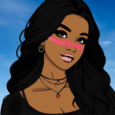 detailed realistic girl