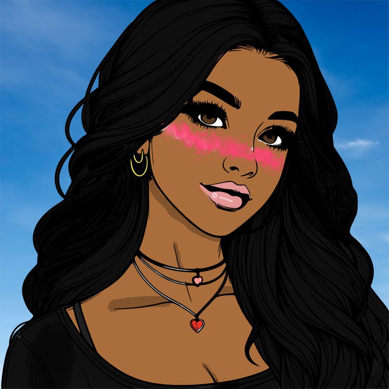 detailed realistic girl