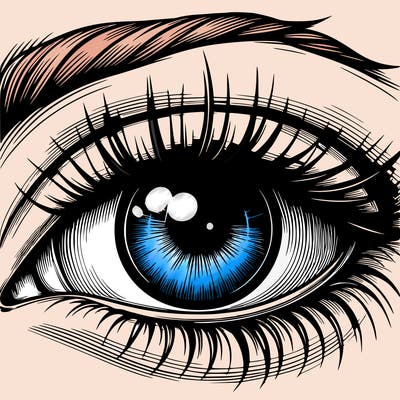 realistic eye