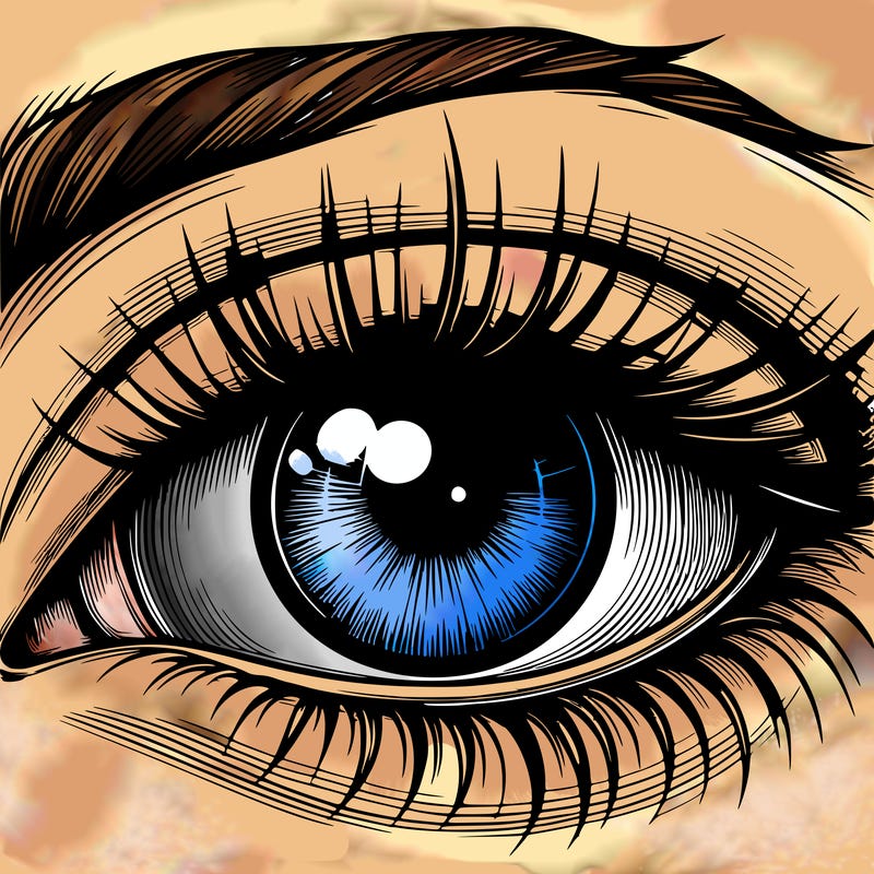 realistic eye