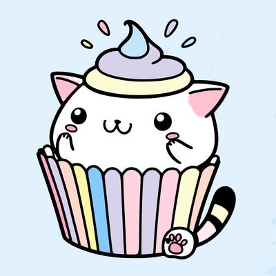 cupcake cat
