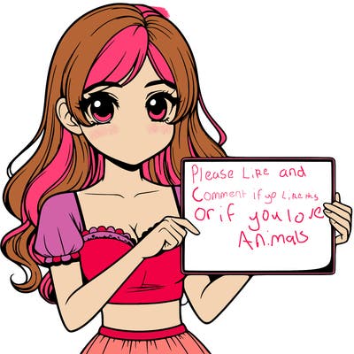 realistic pretty girl holding blank sign