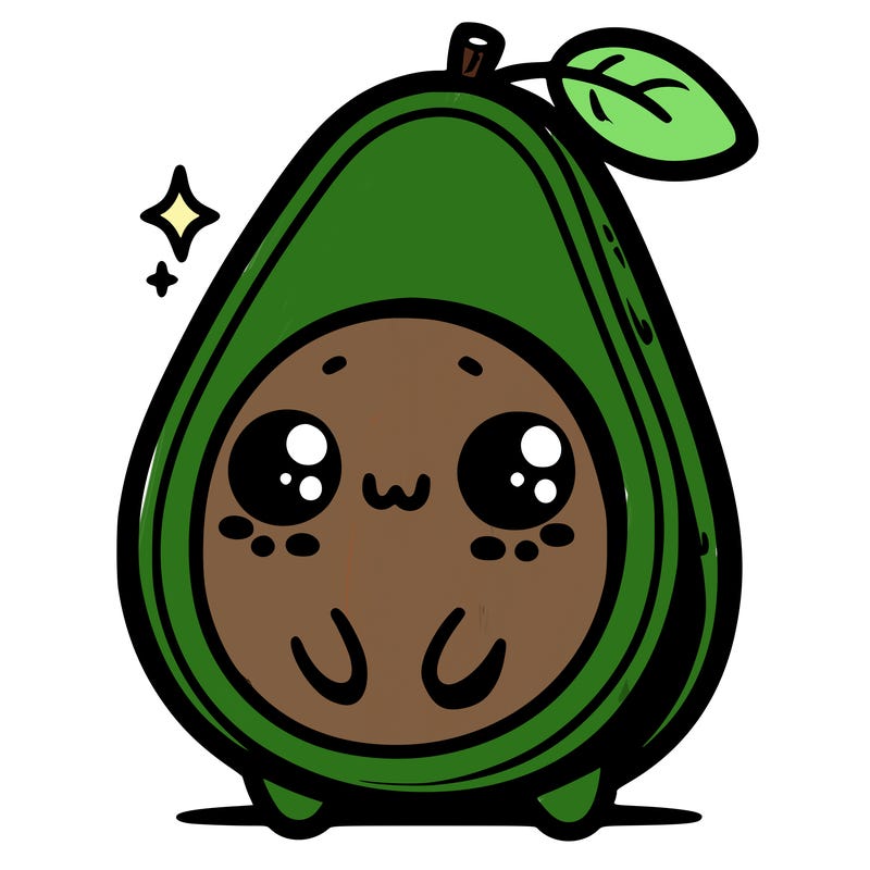cute avocado