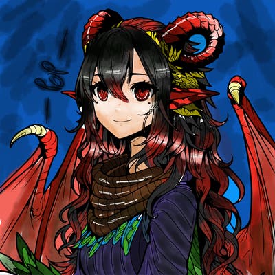 dragon girl realistic fantasy