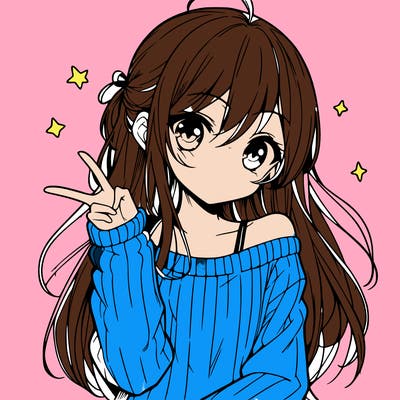 manga girl