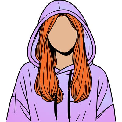 female hoodie.