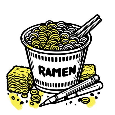ramen noodles