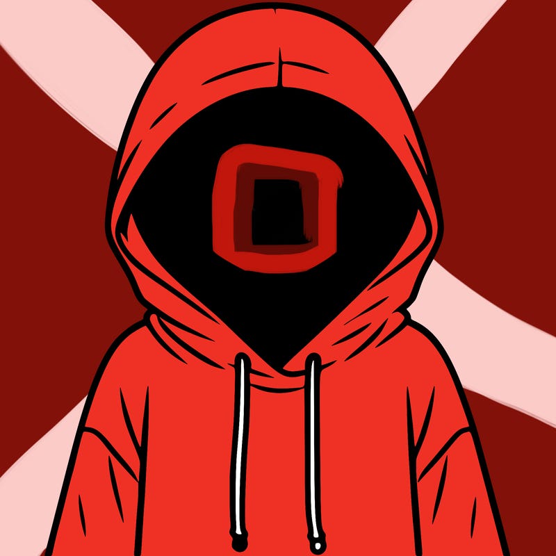 faceless girl in hoodie