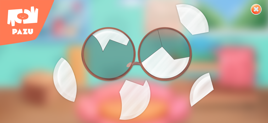 Mini gioco di riparazione occhiali rotti in Pet Doctor Care per bambini