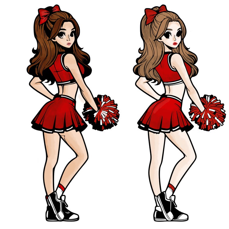 realistic cheerleader