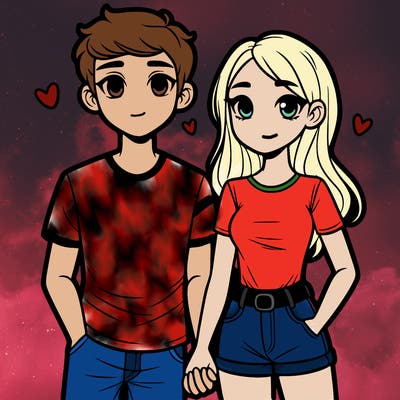 boyfriend and girlfriend