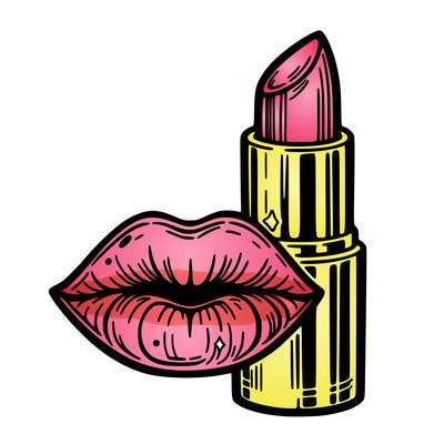 lips and lipstick