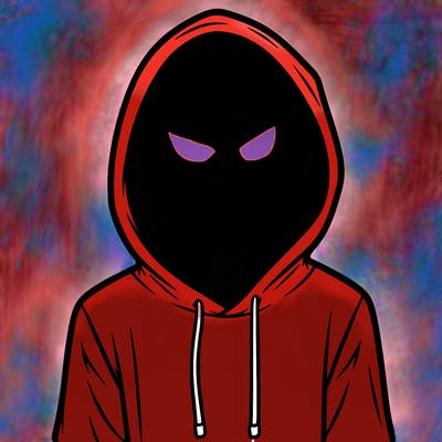 a guy with his hoodie