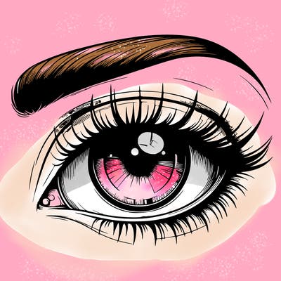 realistic eye