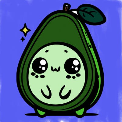 cute avocado