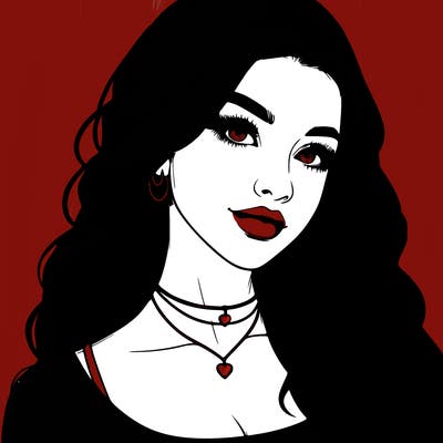 detailed realistic girl