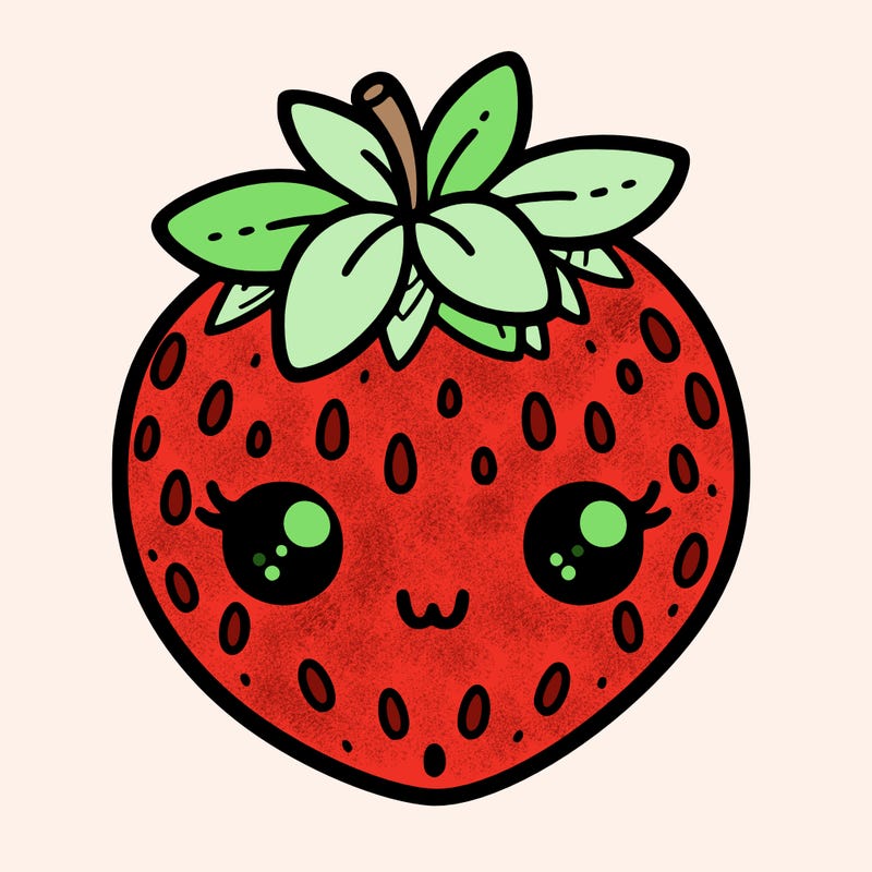cute strawberry