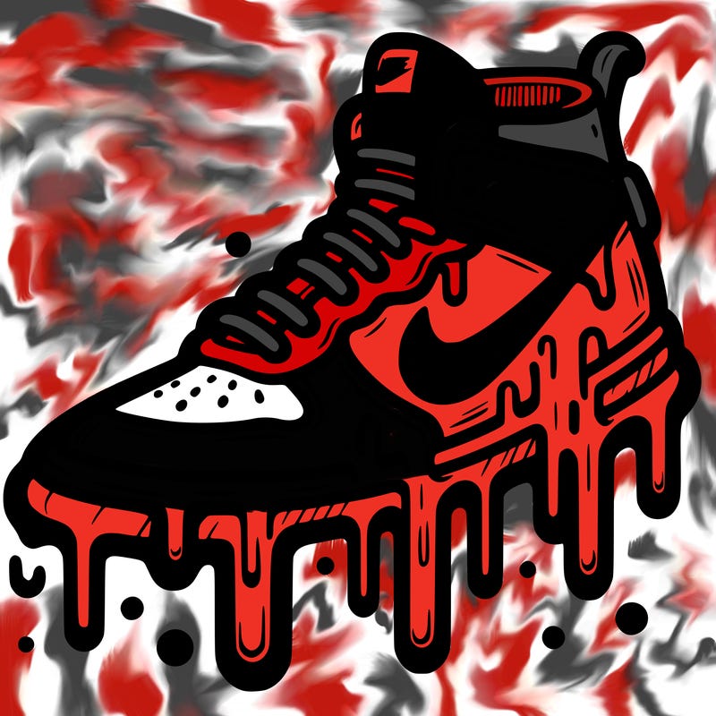 drippy shoe nike