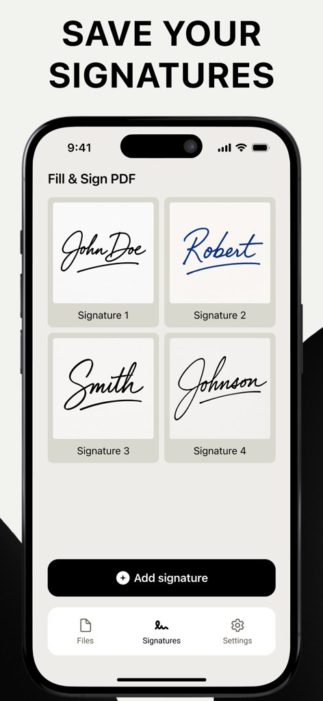 Sign & Fill: PDF Scanner - Business App | MWM