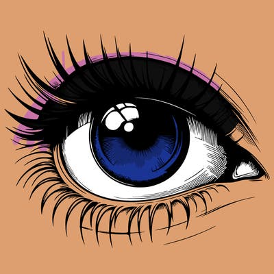 realistic eye