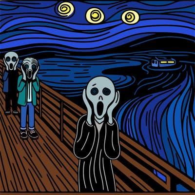 van gogh scream